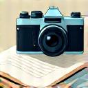 カメラとスケッチブック